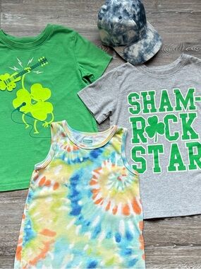 🐻 2/$25 • Shamrock Rock Star ☘️ Bundle • 5T